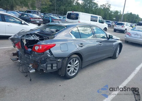 2015 Infiniti Q50 Premium z USA, uszkodzony, nr VIN JN1BV7AR7FM399672